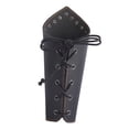 thumbnail image 3 of Punk Knight de cuero Gótico Brazalete ancho Muñequera Negro Sunnimix Brazalete de caballero brazalete brazalete, 3 of 8