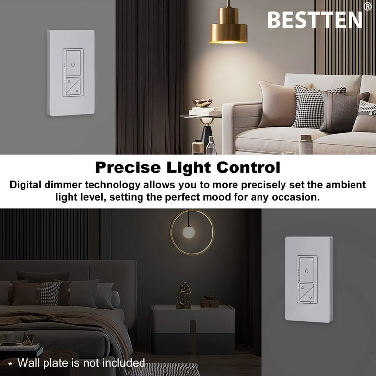 Bestten dimmer 2024 light switch
