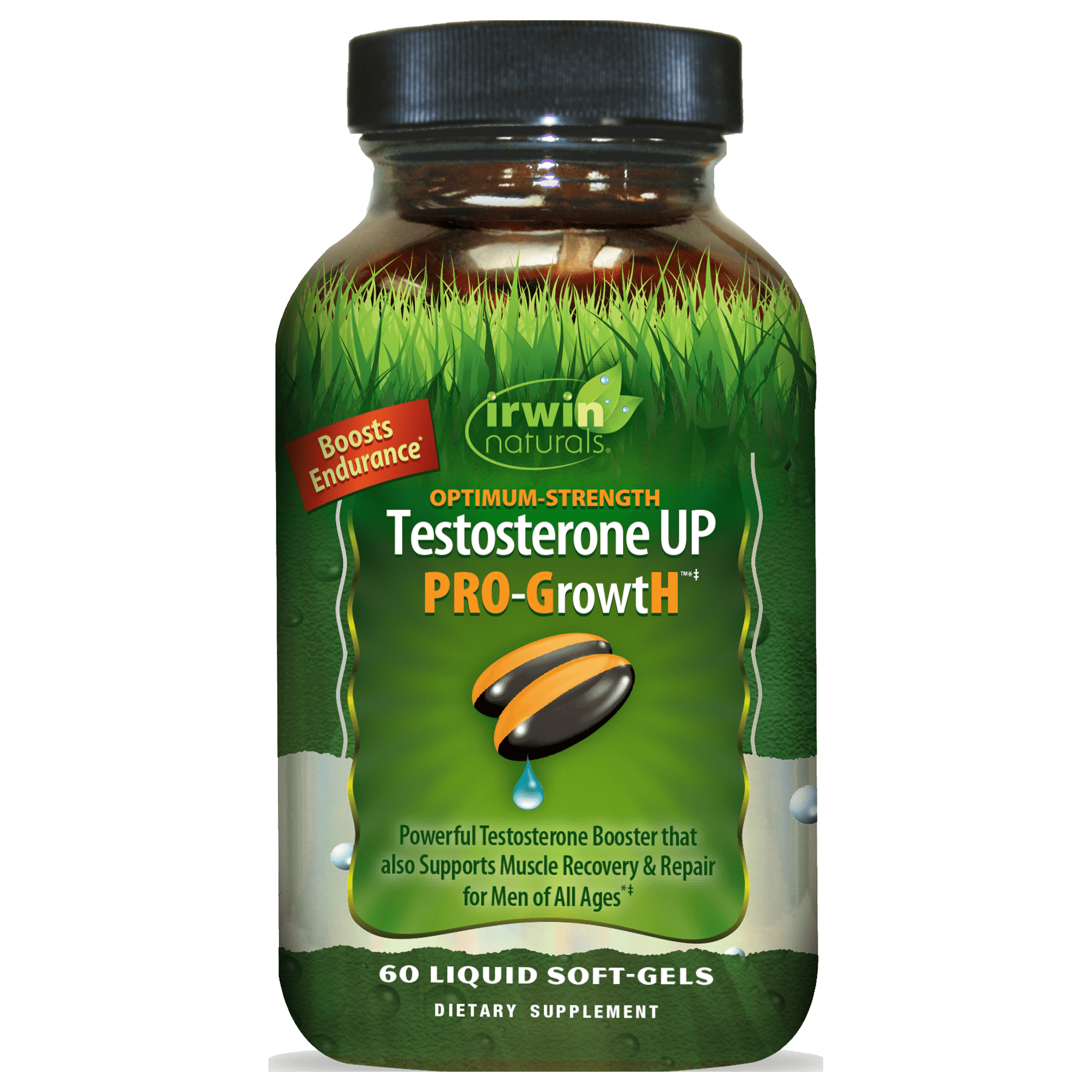 Irwin Naturals Testosterone UP PRO-Growth 60 Liquid Softgels