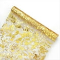 thumbnail image 2 of Mantel Individual Desechable Redondo de Rosa, una Estera de Fina con Metal Brillante y Color Dorado. Decoración Central de Mesa de Comedor, 2 of 5