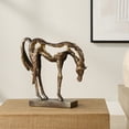 thumbnail image 3 of Uttermost Openly Grazing Horse Sculpture in Bronze, 3 of 7