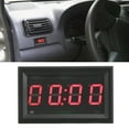 thumbnail image 4 of LED electrónico digital luminoso coche reloj reloj accesorio decoración (rojo) Jadeshay A, 4 of 8