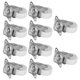 thumbnail image 1 of Ruedas para muebles Ruedas giratorias Rotación de 360 ​​grados con rodamientos de bolas suaves y precisos Material de PP blanco para gabinetes Estanterías ANGGREK Otros, 1 of 8