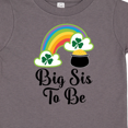 thumbnail image 4 of Inktastic Big Sis to Be Irish St Patricks Sister Girls Toddler T-Shirt, 4 of 5