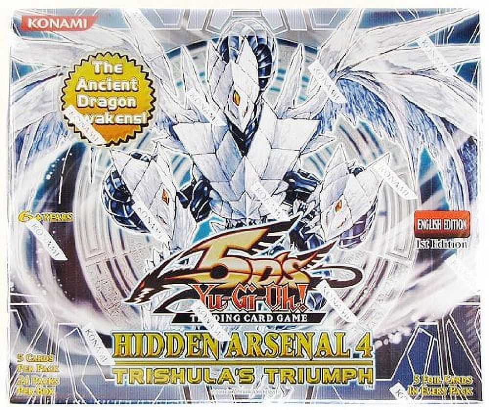 遊戯王US版 HIDDEN ARSENAL 6 BOX tf8su2k YuGiOh Hidden Arsenal 6 Omega XYZ Booster Box 24 Packs