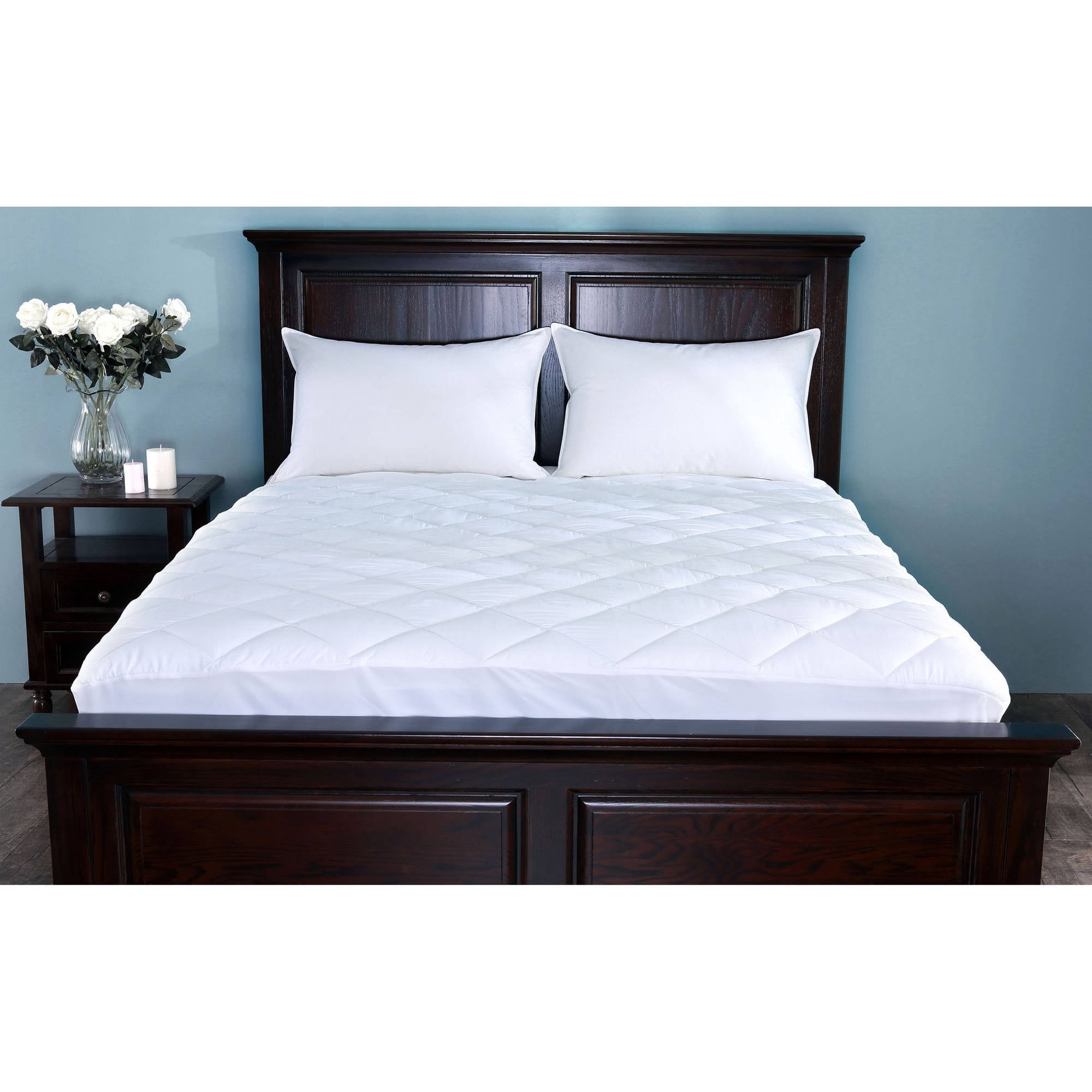 Waterproof Stain Resistant Mattress Pad, Queen, SJH ...