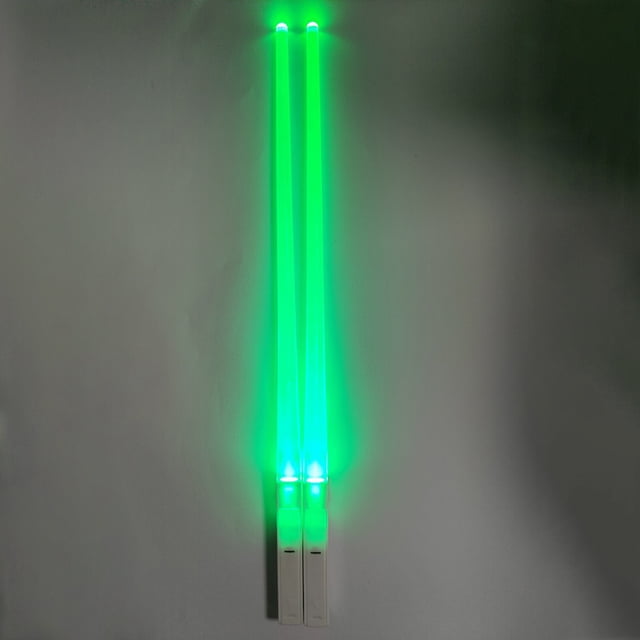 Palillos chinos iluminados Xihbxyly reutilizables para decoración de fiestas de sushi