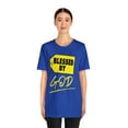 thumbnail image 2 of DJH Apparel | Blessed By God Christian Inspirational Unisex T-Shirt, 2 of 7