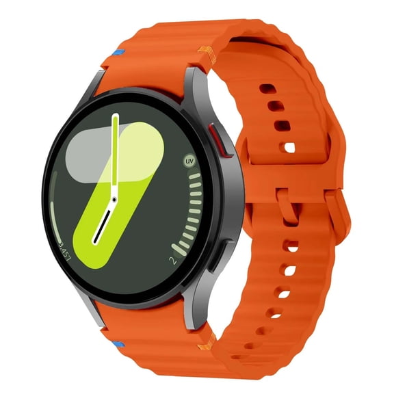 For Samsung Galaxy watch 7/6/5/4 Silicone 20 mm Soft Comfortable Band Premium Silicone Sports Sweat Proof