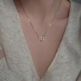 thumbnail image 6 of Lerpwige Silver Plated Minimalist Necklace For Everyday Wear Stackable Fashion Accessory, 6 of 13