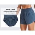 thumbnail image 4 of Shorts CRZ YOGA tiro medio 5" secado rápido con bolsillo con cierre, 4 of 7