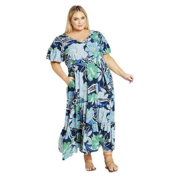 Avenue Women's Plus Size Raina Maxi Dress