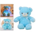 thumbnail image 3 of Juguetes de oso de peluche, figuras de de dibujos animados, juguetes con , adornos de decoración para el dormitorio del hogar, Azul-30cm Sunnimix Peluche de dibujos animados Animasl suave, 3 of 8