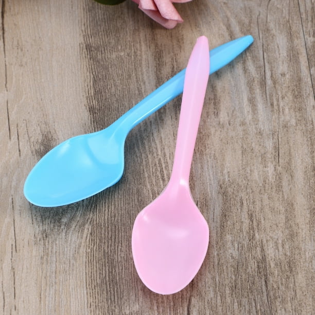 CUILLERES BLANCHES X100 PLASTIQUE REUTILISABLE | Joyeuses Fées • Le Partenaire De Vos Fêtes Et Cérémonies