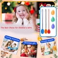 thumbnail image 7 of Ausuagr Fidget Toys Sensory Stone with Lanyard Chain Stocking Stuffers for Kids, 6 Pack Worry Stone for Autism ADHD Teens Anxiety Relief, Quiet Fidgets Stress Toys for Classroom Gift, 7 of 7