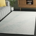 thumbnail image 2 of SAFAVIEH Pine Burke Abstract Area Rug, Turquoise/Ivory, 9' x 12', 2 of 11