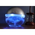 thumbnail image 6 of EcoGecko Magic Ball Light Up Air Revitalizer, Air Freshener, Room Aromatize, Aromatherapy, Aroma and Essential Oil Diffuser with 10ML Lavender Oil, Silver, 6 of 6