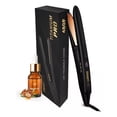 thumbnail image 1 of Plancha Cabello Profesional Titanio Puro + Argan negro, 1 of 6