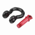 thumbnail image 1 of Heavy Duty Galvanized Shackles D  for Vehicle Recovery Towing Emergency Tie Downs, 1 of 7