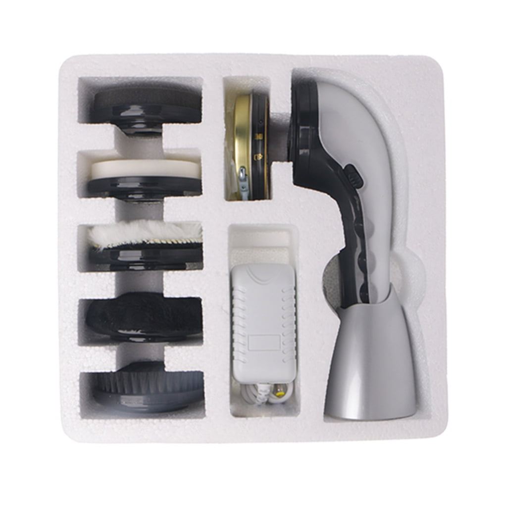 Portable Handheld Automatic Electric Shoe Brush Shine Polisher 2 Ways