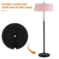 thumbnail image 4 of KAKOWELY Lamp Base Weight Plastic Table Lamp Base Heavy Duty Floor Lamp Loader Base,9.17X"X9.17"X0.87", 4 of 5