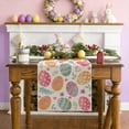 thumbnail image 3 of Easter Linen Table Runner & Placemat Set - Heat-Resistant Tablecloth for Kitchen/Party Tables, Durable Linen Decor for Easter Brunch & Gatherings, Elegant Spring Holiday Table Accent, 71*13in, E, 3 of 7