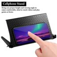 thumbnail image 4 of Punch-Free Computer Monitor Rack Plastic TV Set-Top Box Screen Bracket Router Storage Rack (black), 4 of 7