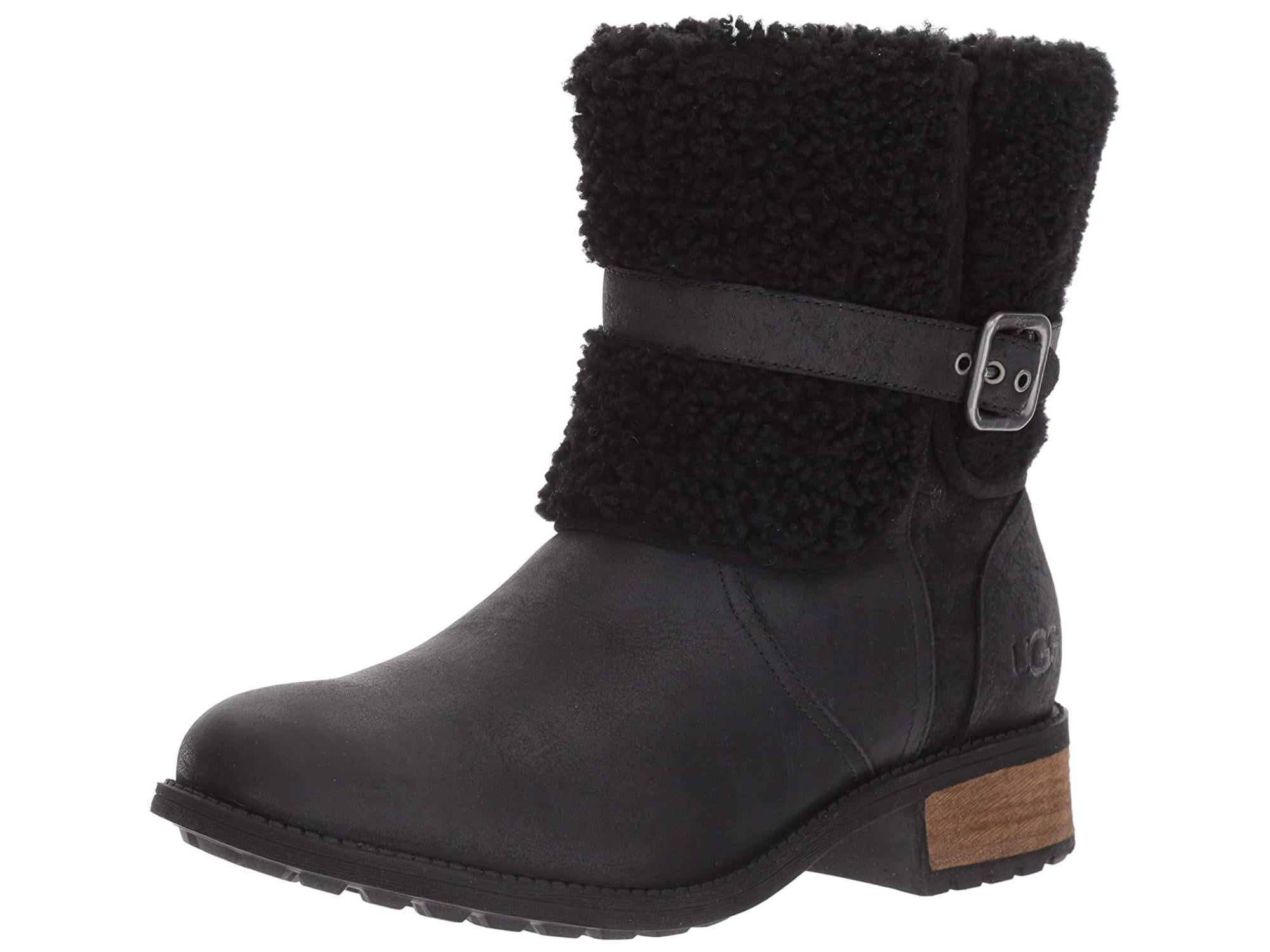 Blayre II Shearling Cuff Suede Boots 