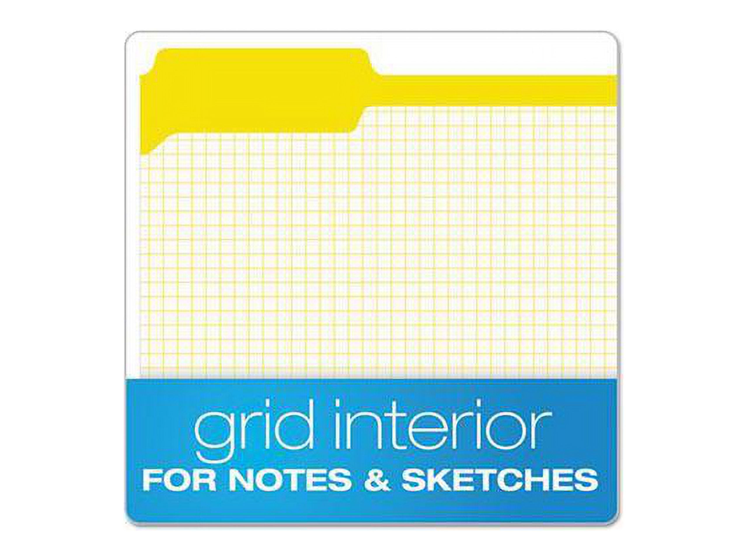 Pendaflex Reinforced Top Tab File Folders 1/3 Cut Letter Yellow 100/Box R15213YEL