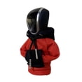 thumbnail image 6 of Funny Car Cotton Color Stitching Hoodie Car Gear Shift Cover Gear Shift Knob Hoodie Sweatshirt Knob Hoodie Cover WHITE&BLUE, 6 of 8