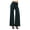 Green women's high waisted palazzo pants a1, variant on Cagogo Women's High Waisted Palazzo Pants Flowy Solid Long Trousers Elegant Party Lounge Casual Wide Leg Summer Beach Work Clothes, Red XL