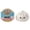 White, variant on Yanxiao 4" Squishy Dumplings Toy Mystery Box, Rainbow Mystery Squishy Bun, Dumpling Stress Squeeze Balls with Steamer Box, Stress Relief Sensory Dumpling Squishy Toys for Everyone Anxiety Relief