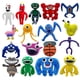 thumbnail image 5 of Jardín de Banban, juego de monstruo barbudo amarillo púrpura, juguetes de peluche periféricos, 5 of 5