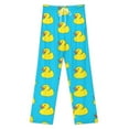 thumbnail image 3 of Bunch of Rubber Ducks Pajama Pants Breathable with Pockets Pajamas For Lady Vintage Sleeping Pants Bedroom Homewear, 3 of 6