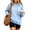 Light Blue-B#20817GG, variant on Hearthz Graphic Hoodies for Women Solid Color Drop Shoulder Sweatshirt Womens Fall Winter Oversized Streetwear Fleece Lined Hoodie Women with Pocket Pink L
