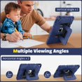 thumbnail image 4 of Funda resistente FINTIE para iPad 10.2" azul marino, 4 of 9