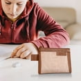 thumbnail image 1 of Bolsa de almacenamiento pequeña de malla transparente con múltiples compartimentos para cosméticos, joyería, papelería y artículos de viaje, ligera y portátil., 1 of 6