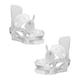 thumbnail image 4 of Fijaciones de Snowboard para Adultos, Equipo de Esquí con Correas Huecas, Fáciles de Usar Y Ajustables, Deportes de Patinaje, Equipo de Snowboard Blanco, 4 of 8