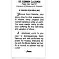thumbnail image 2 of Autom St. Gemma Galgani - Relic Laminated holy card - Blessed by Pope Francis, 4.25 Inch x 2.5 Inch, 2 of 4