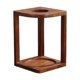 thumbnail image 1 of Soporte para cafetera, portavasos de madera, fácil de limpiar, retro, multifuncional. Estilo A, 1 of 9