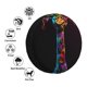 thumbnail image 4 of Balery Neon Psychedelic Giraffe Cubiertas para Neumáticos - Protector Resistente para Neumáticos de Camioneta, SUV, Remolque, Camper y RV-15 inch, 4 of 6