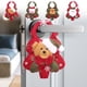 thumbnail image 1 of Navidad decoración colgante Juego de Santa, muñeco de nieve, reno, ideal para puerta, pared, árbol, fiesta, decoración de Navidad, lujo, elegante, 3D, metal, resistente, para hogar, árbol de, 1 of 9