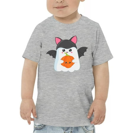 

Cute Halloween Ghost W Pumpkin T-Shirt Toddler -Image by Shutterstock 4 Toddler