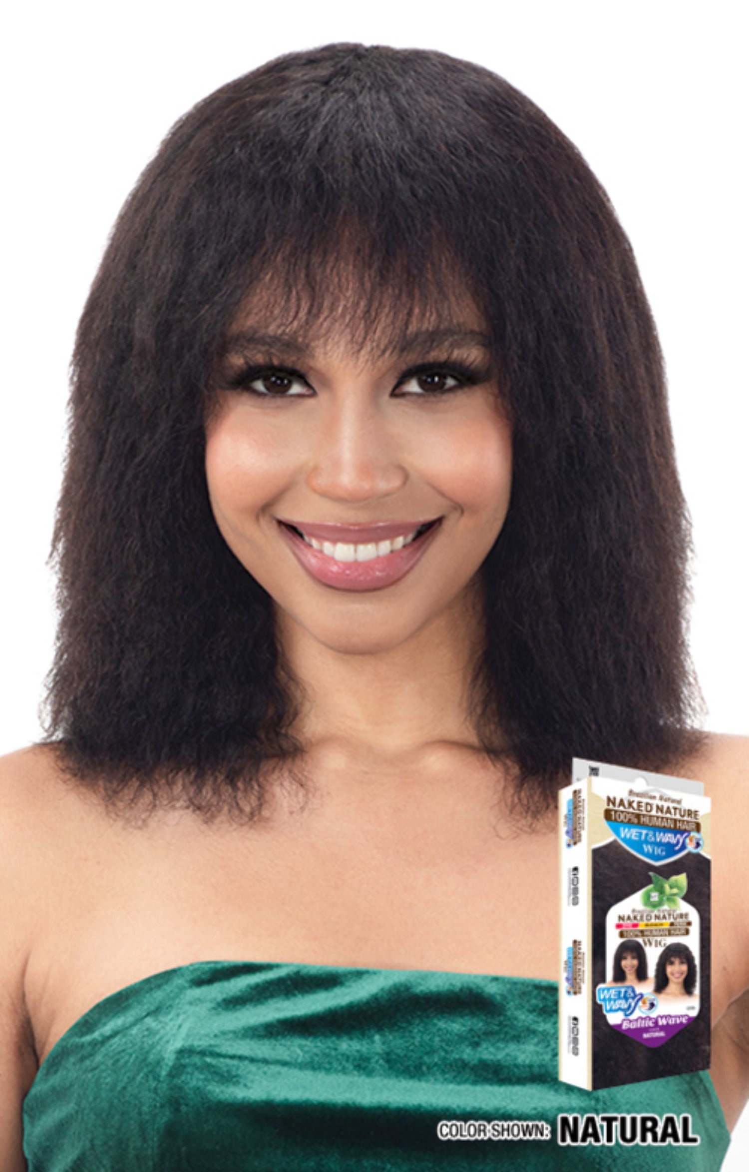 Baltic Wet Wavy Human Hair Wig By Naked Human Hair Wigs