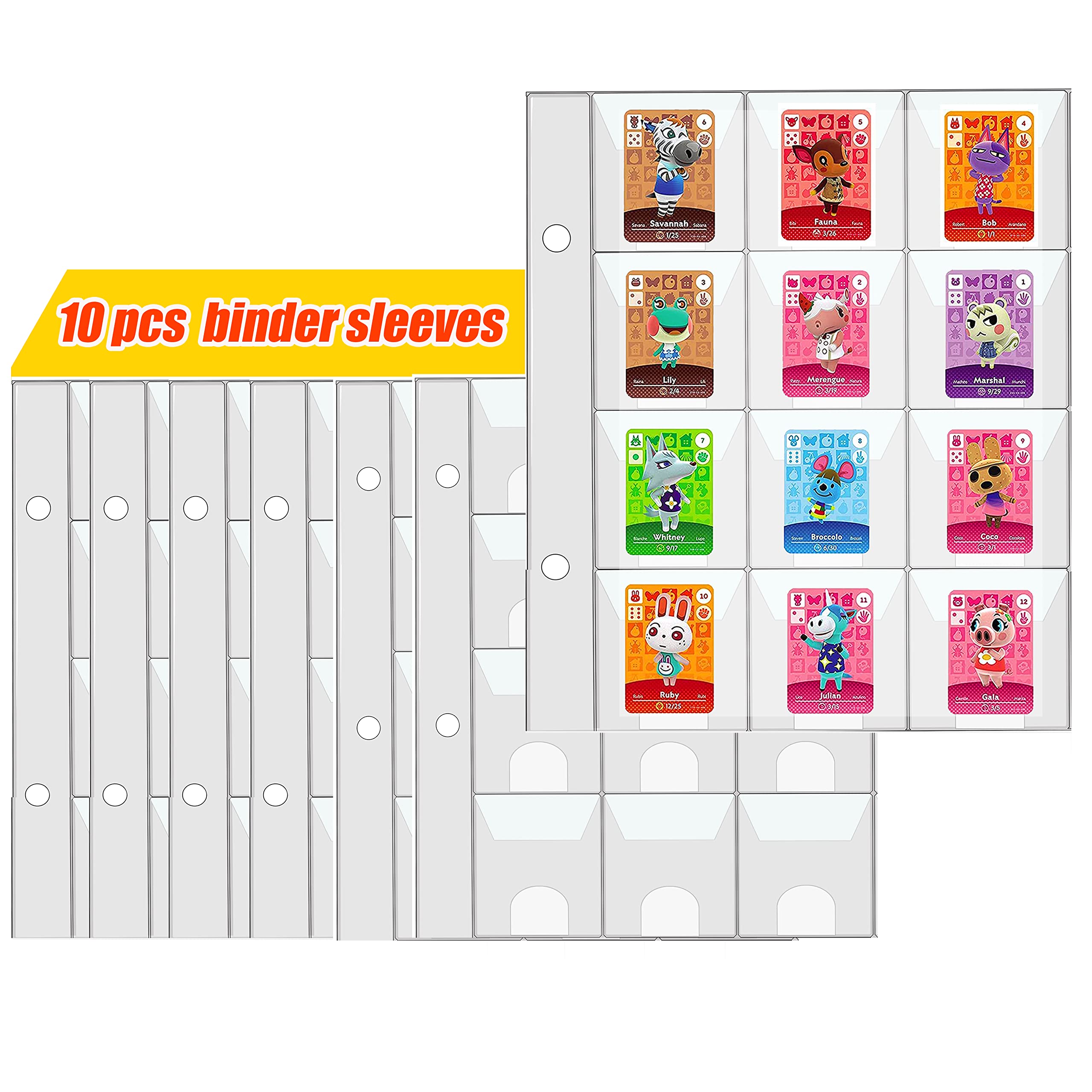 mini amiibo card binder 340 Pockets for Animal Crossing & Game Cards A small restock for the