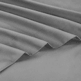 thumbnail image 3 of Full Size Bed Sheets,Z-hom 4 Piece  Sheets 14” Deep Pocket Sheet & Pillowcase Sets Soft Microfiber Luxury Bedding Fitted Sheet Water Washed,Dark Gray, 3 of 10