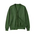thumbnail image 6 of Mens Loose Cardigans Zaewscy Men's V Neck Button Down Cardigan Long Sleeve Loose Casual Jacket Green XL, 6 of 6