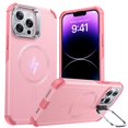 thumbnail image 1 of Funda de teléfono ESR para iPhone 13 Pro con soporte de 7 m, color rosa, 1 of 7