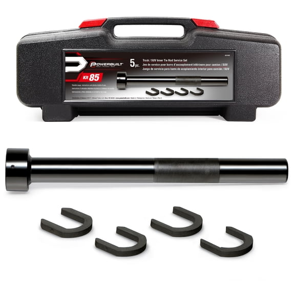 Powerbuilt 5 Piece Truck and SUV Inner Tie Rod Service Kit - 641440