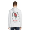 thumbnail image 3 of No Boundaries Men's and Big Men's Graphic Hoodie Sweatshirt, Sizes XS-5XL, 3 of 5